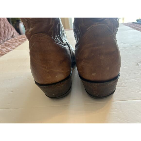 Nocona Brown Leather Western Cowboy Boots main image 10